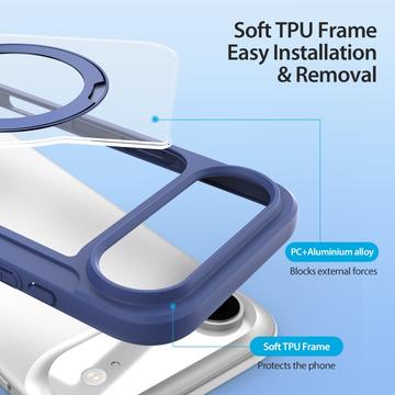 iPhone Air Dux Ducis Skin X Pro Magnetisk Flip Cover - Blå