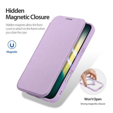 iPhone Air Dux Ducis Skin X Pro Magnetisk Flip Cover - Lilla
