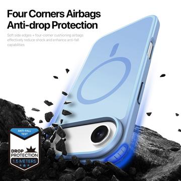 iPhone Air Dux Ducis Yind Hybrid Cover - MagSafe-kompatibel - Lyseblå