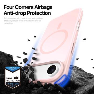 iPhone Air Dux Ducis Yind Hybrid Cover - MagSafe-kompatibel - Lysepink