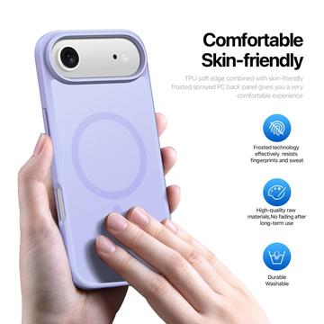iPhone Air Dux Ducis Yind Hybrid Cover - MagSafe-kompatibel - Lyselilla