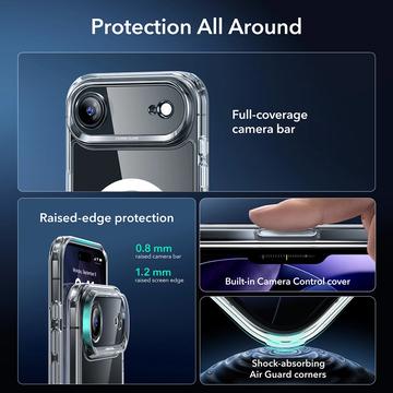 iPhone Air ESR HaloLock MagSafe Classic Hybridsæt - Klar
