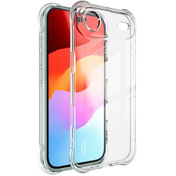 iPhone Air Imak Faldsikkert TPU Cover - Gennemsigtig