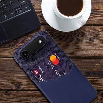 iPhone Air KSQ Cover med Kortholder - Blå