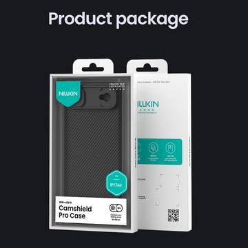 iPhone Air Nillkin CamShield Pro Hybrid Cover - Sort