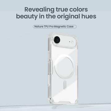iPhone Air Nillkin Nature Pro Hybrid Cover - MagSafe-kompatibel - gennemsigtig