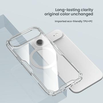 iPhone Air Nillkin Nature Pro Hybrid Cover - MagSafe-kompatibel - gennemsigtig