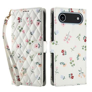 iPhone Air Rhombisk Blomsterpung - Roser