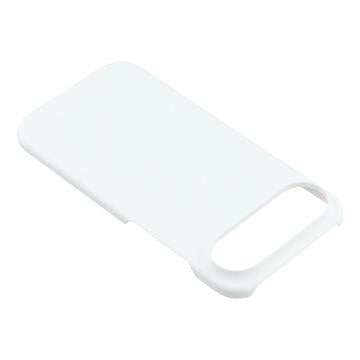 iPhone Air Gummibelagt Plastik Cover - Hvid
