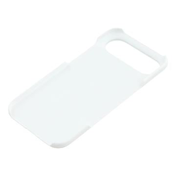 iPhone Air Gummibelagt Plastik Cover - Hvid