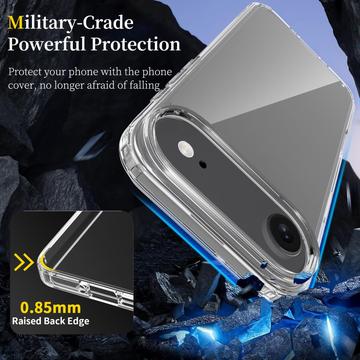 iPhone Air Ridsefast Hybrid Cover - Gennemsigtig
