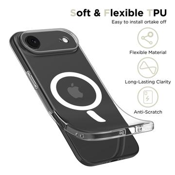 iPhone Air Tech-Protect FlexAir Magnetisk TPU Cover - klar