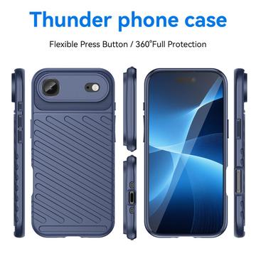 iPhone Air Thunder Series TPU Cover - Blå
