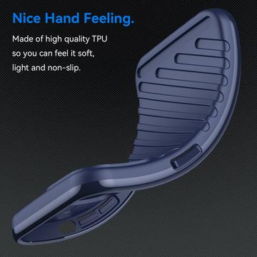 iPhone Air Thunder Series TPU Cover - Blå