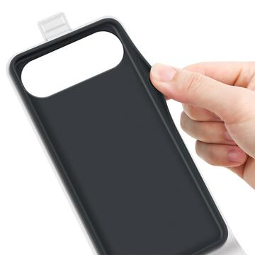iPhone Air Vertikal Flip Etui med Kortholder - Hvid