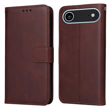 iPhone Air Pung Etui med Stativ - Brun