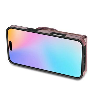 iPhone 17 Alt-i-et cover med pung og rem - Rødguld