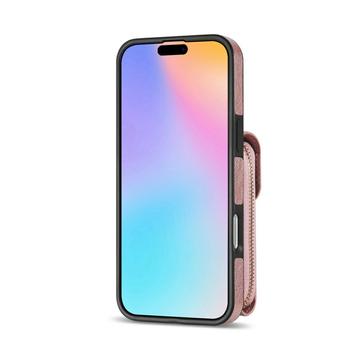 iPhone 17 Alt-i-et cover med pung og rem - Rødguld