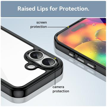 iPhone 17 Anti-Shock Hybrid Cover - Sort