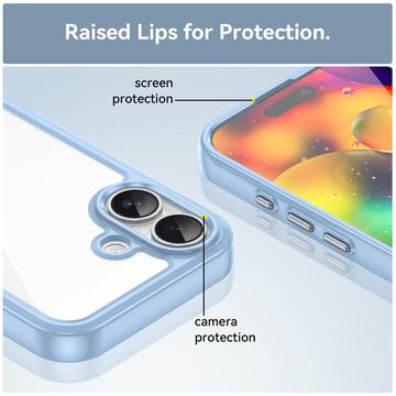 iPhone 17 Anti-Shock Hybrid Cover - Blå