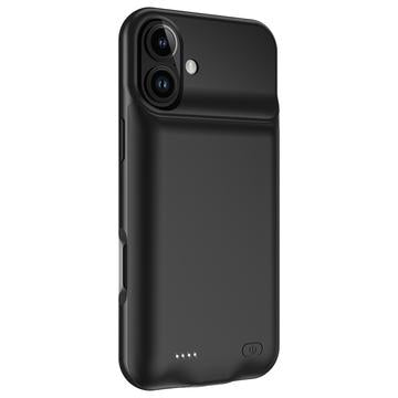 iPhone 17 Backup Battericover - 6000mAh - Sort