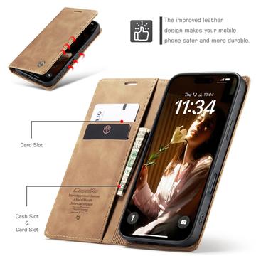 iPhone 17 Caseme 013 Series Pung - Brun