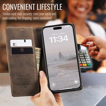 iPhone 17 Caseme 013 Series Pung - Kaffe