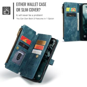 iPhone 17 Caseme C30 Multifunktionel Pung - Blå