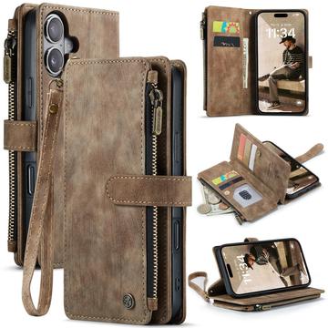 iPhone 17 Caseme C30 Multifunktionel Pung - Brun