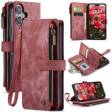 iPhone 17 Caseme C30 Multifunktionel Pung - Rød