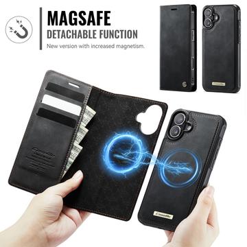 iPhone 17 Caseme C49 2-i-1 aftagelig pungetui - MagSafe-kompatibel, RFID - Sort