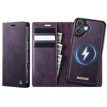 iPhone 17 Caseme C49 2-i-1 aftagelig pungetui - MagSafe-kompatibel, RFID - Lilla