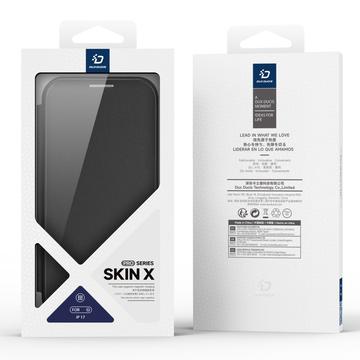 iPhone 17 Dux Ducis Skin X Pro Magnetisk Flip Cover - Sort