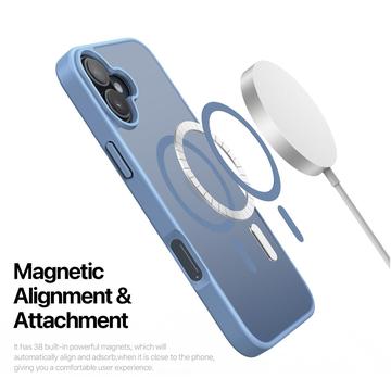 iPhone 17 Dux Ducis Yind Hybrid Cover - MagSafe-kompatibel - Lyseblå