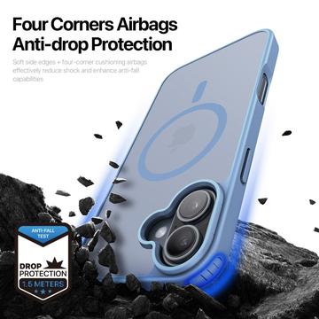 iPhone 17 Dux Ducis Yind Hybrid Cover - MagSafe-kompatibel - Lyseblå