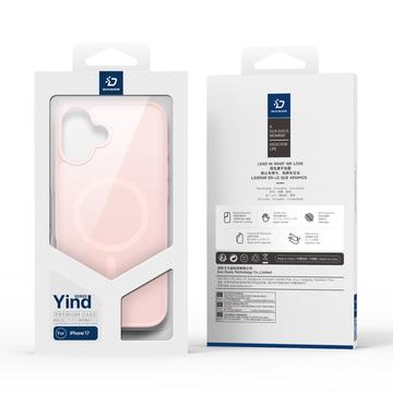 iPhone 17 Dux Ducis Yind Hybrid Cover - MagSafe-kompatibel - Lysepink