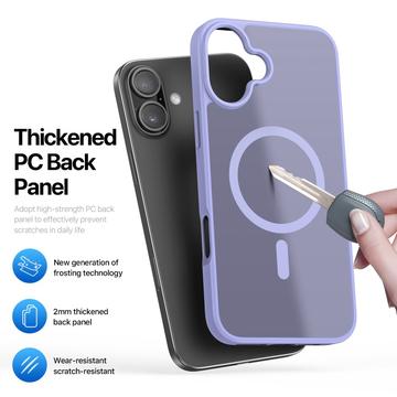 iPhone 17 Dux Ducis Yind Hybrid Cover - MagSafe-kompatibel - Lyselilla