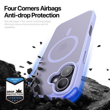 iPhone 17 Dux Ducis Yind Hybrid Cover - MagSafe-kompatibel - Lyselilla