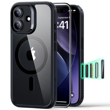 iPhone 17 ESR HaloLock MagSafe Classic Hybridsæt - Gennemsigtig sort