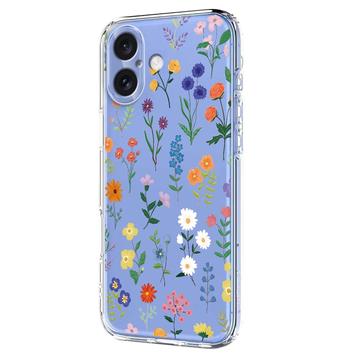 iPhone 17 TPU-cover med blomstermønster - tusindfryd