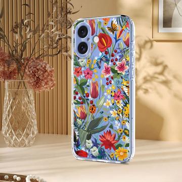 iPhone 17 TPU-cover med blomstermønster - Liljer