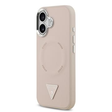 iPhone 17 Guess Triangle Logo Cover - MagSafe-kompatibel - Pink