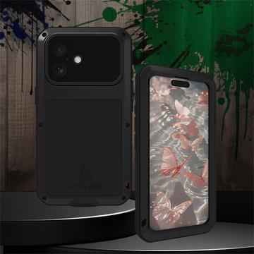 iPhone 17 Love Mei Powerful Hybrid Cover - Sort