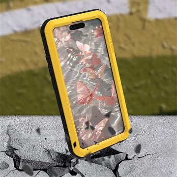 iPhone 17 Love Mei Powerful Hybrid Cover - Gul