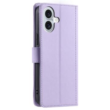 iPhone 17 Luksus Vatteret Pung - Lilla