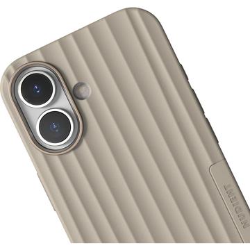iPhone 17 Nudient Bold Cover - MagSafe-kompatibel - Linen Beige