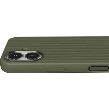 iPhone 17 Nudient Bold Cover - MagSafe-kompatibel - olivengrøn