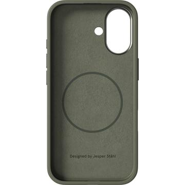 iPhone 17 Nudient Bold Cover - MagSafe-kompatibel - olivengrøn