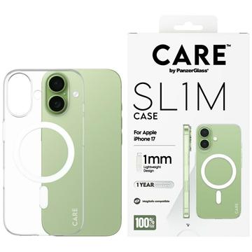 iPhone 17 PanzerGlass Care SL1M Cover - MagSafe-kompatibel - gennemsigtig