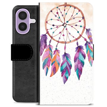 iPhone 17 Premium Flip Cover med Pung - Drømmefanger